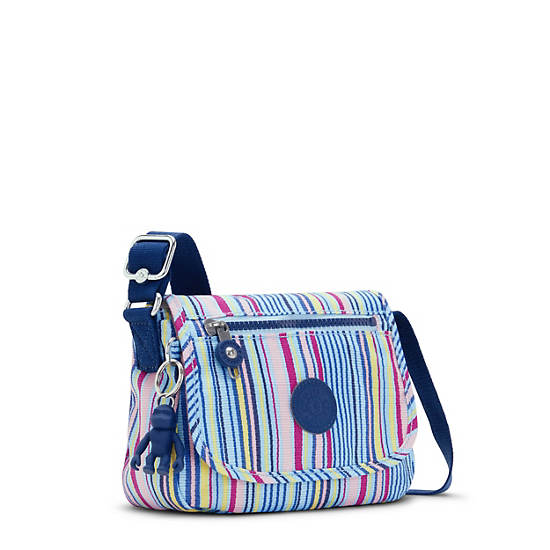 Kipling Sabian Classic Printed Crossbody Mini Táska Kék | HU 1340PJ